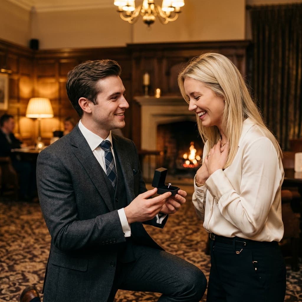 The start of forever - proposal couple